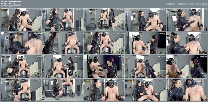 Mistress Bella Lugosi - Cruel Punishment On The Slave Chair Part 2 - SADO-LADIES - MP4
