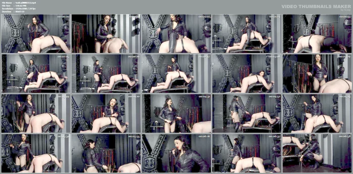 Mistress Bella Lugosi - The Unruly Ashtray Slave Part 3 - SADO-LADIES - MP4