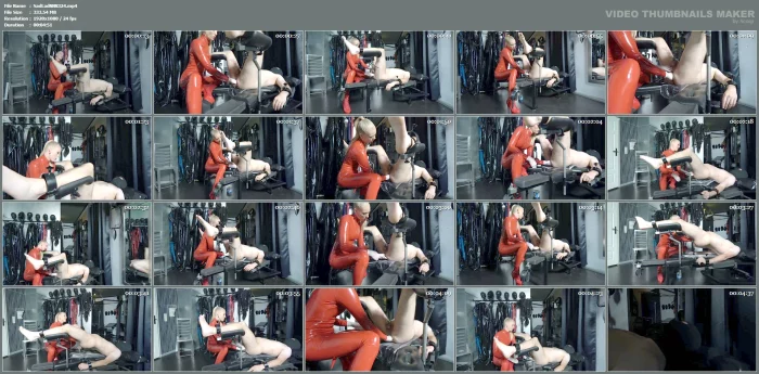 Mistress Madita - Fisting Her Slave - SADO-LADIES - MP4