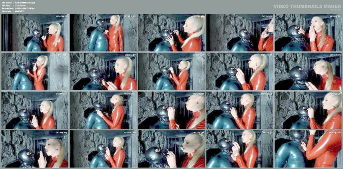 Mistress Madita - Smoking In The Dungeon - SADO-LADIES - MP4