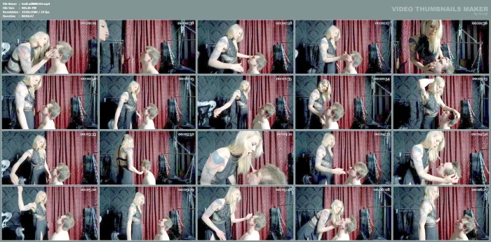 Mistress Madita - Wet Slaps - SADO-LADIES - MP4