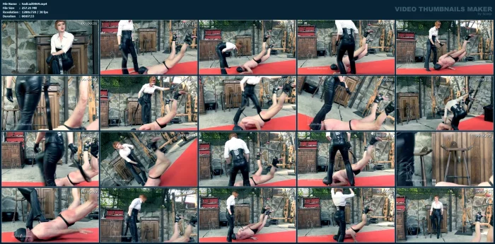 Domina Liza - Unfair Belting - SADO-LADIES - MP4
