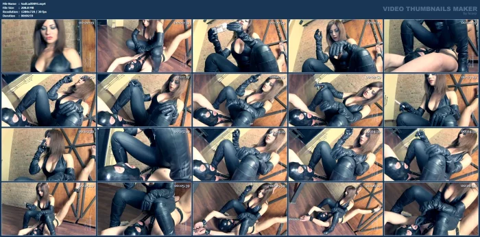 Ella Kros - Smoking Leather Mistress - SADO-LADIES - MP4
