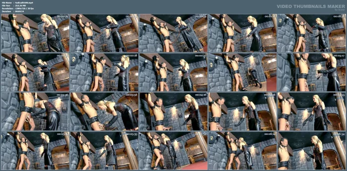 Empress Victoria - Cocktortured On The Cross - SADO-LADIES - MP4