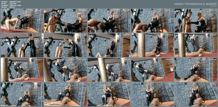 Empress Victoria - Tortured With Boots And Clamps - SADO-LADIES - MP4