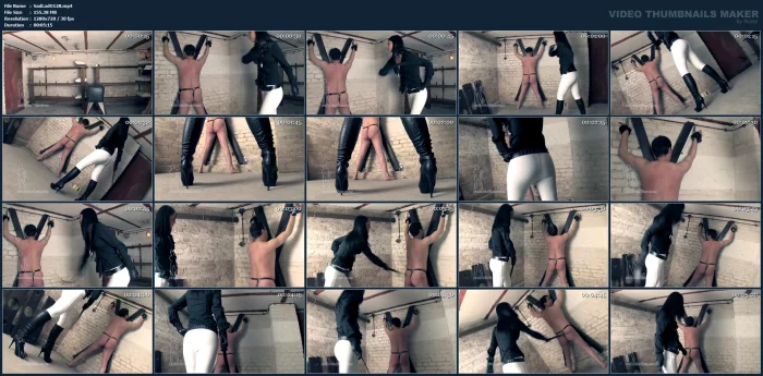 Lady Chanel - A Trash In The Cellar - SADO-LADIES - MP4