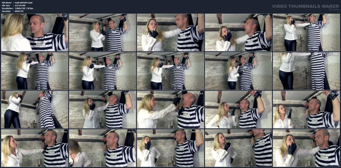 Lady Faye - Ashtray Prisoner - SADO-LADIES - MP4