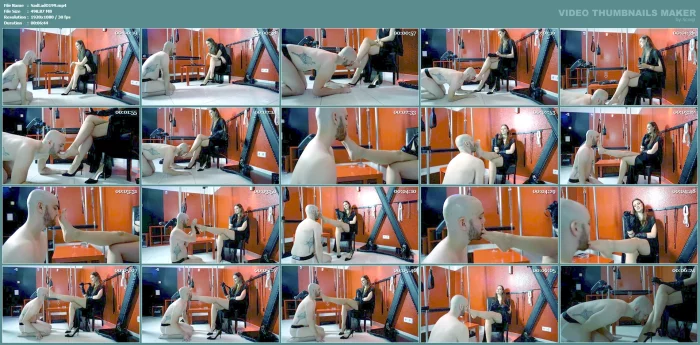 Lady Iveta - A Good Feet Licking - SADO-LADIES - MP4