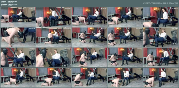 Lady Iveta - Bitch In Jeans - SADO-LADIES - MP4