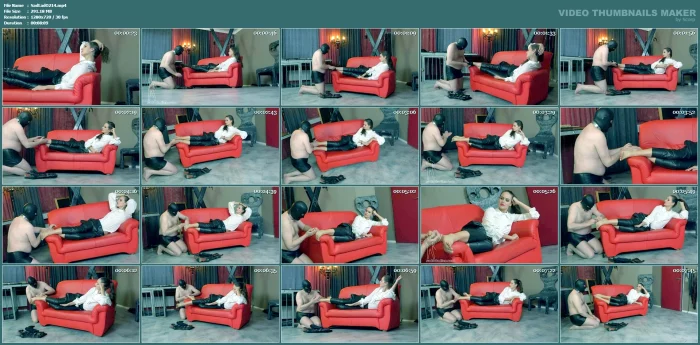 Lady Iveta - Massage My Royal Feet - SADO-LADIES - MP4