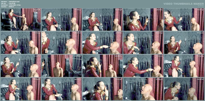 Lady Iveta - Shut Up Stupid Ashtray - SADO-LADIES - MP4