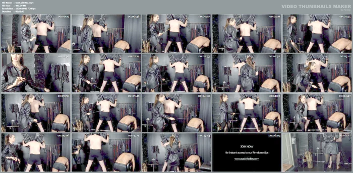 Lady Iveta - Twelve Strokes Each - SADO-LADIES - MP4