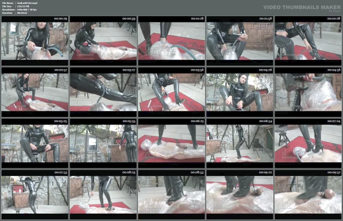 Lady Pascal - Boot Drill In Foil 8 - SADO-LADIES - MP4