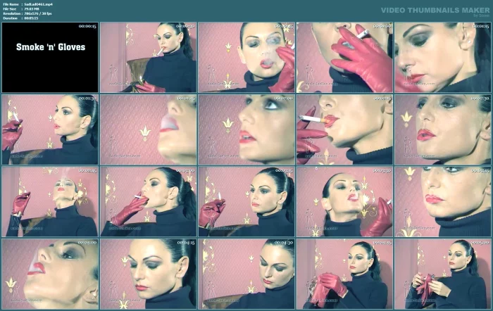 Madame Catarina - Smoke Gloves 1 - SADO-LADIES - MP4