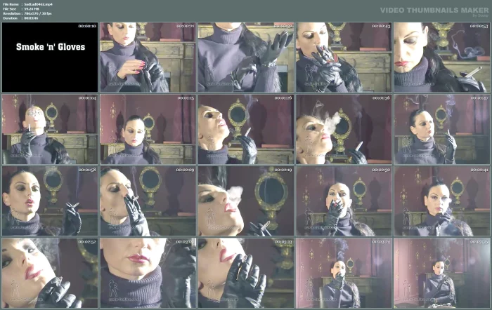 Madame Catarina - Smoke Gloves 2 - SADO-LADIES - MP4
