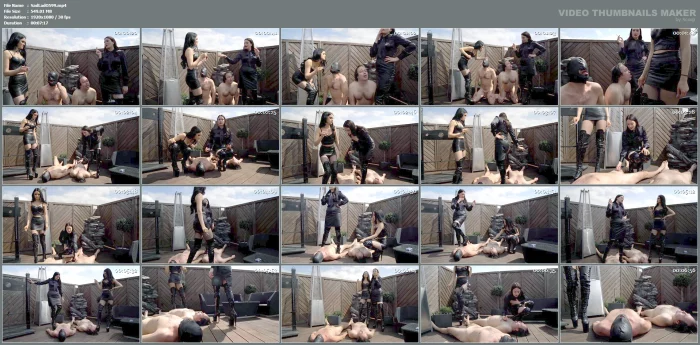 Mistress Bella Lugosi - Ashtray Fun With A View - SADO-LADIES - MP4