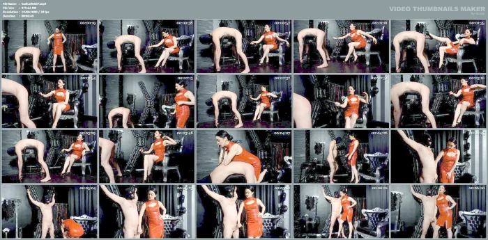 Mistress Bella Lugosi - Lesson For The Horny Slave 3 - SADO-LADIES - MP4