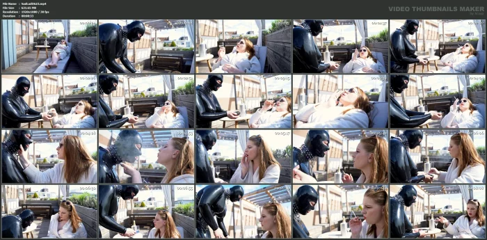 Mistress Cloe - Rubberwhore The Ashtray - SADO-LADIES - MP4