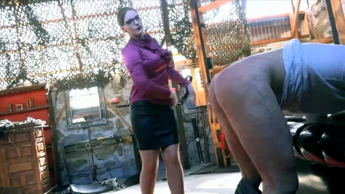 Mistress Cloe - Spanked And Belted Without Mercy - SADO-LADIES - MP4