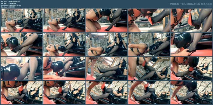 Mistress Ezada - Lick My Pumps Clean - SADO-LADIES - MP4