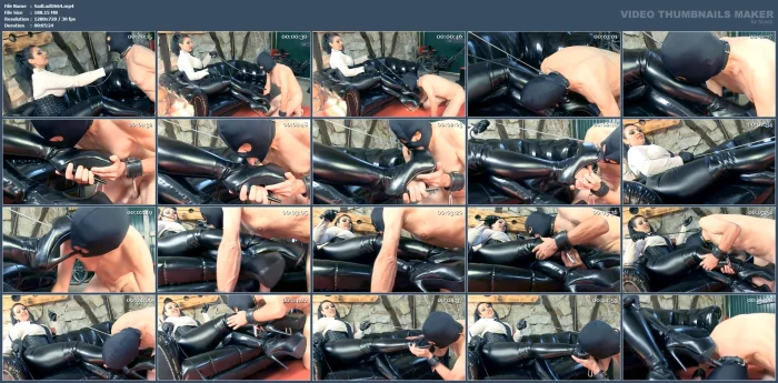 Mistress Ezada - Plateauboots Licking - SADO-LADIES - MP4