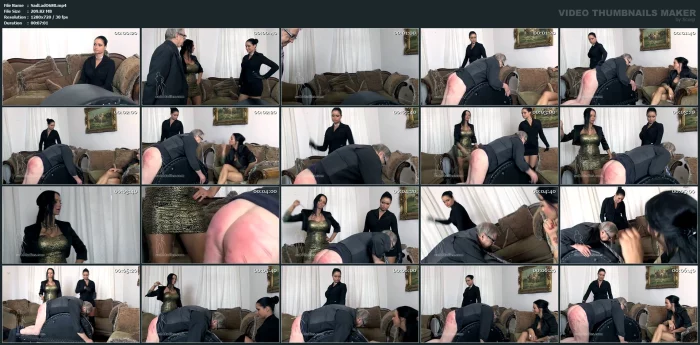 Mistress Jenna, Lady Blackstone - Husband Correction - SADO-LADIES - MP4