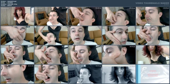 Madam Ravenrae Hand - Gags Her Slave - SEXIRAVENRAE / RAVEN RAE - MP4