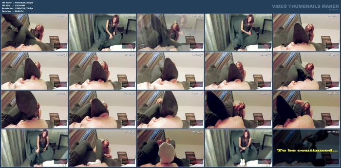 Worthless Boot And Sock Licker Part 1 - SEXIRAVENRAE / RAVEN RAE - MP4