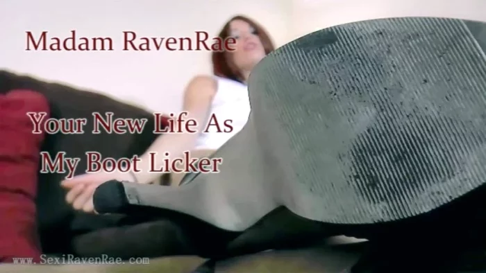 Your New Life As My Bootlicker - SEXIRAVENRAE / RAVEN RAE - MP4