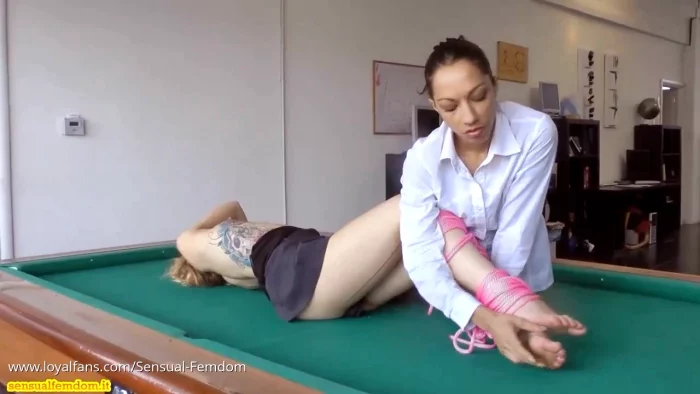 A Pool Match - SENSUAL FEMDOM / GIANLUCA MASTRO - MP4