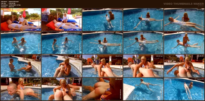 The Swimming Lesson - SPANKINGSARAH / STRAND VIDEO - MP4