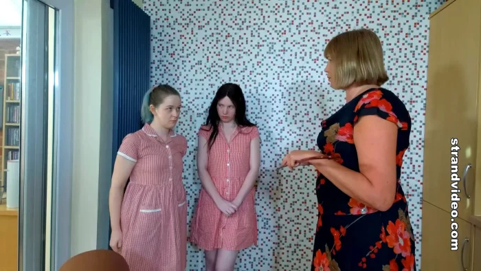 Two Naughty Girls From School - SPANKINGSARAH / STRAND VIDEO - MP4