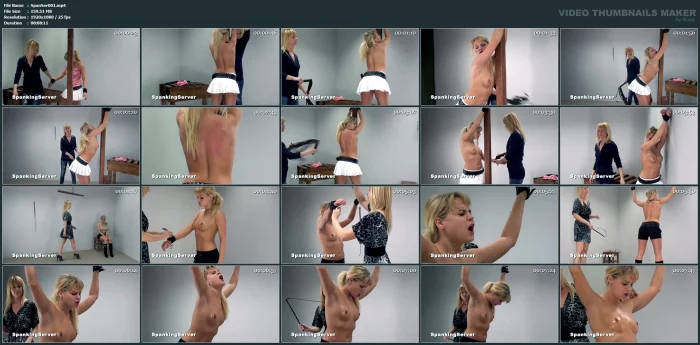 Barra Gets Bare Back Whipping - SPANKING SERVER - MP4