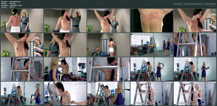 Ines Bare Back Whipping 2 - SPANKING SERVER - MP4