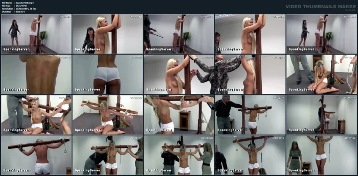 Lola Bare Back Whipping - SPANKING SERVER - MP4