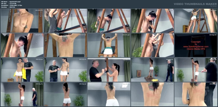 Sissi Bare Back Whip 2 - SPANKING SERVER - MP4
