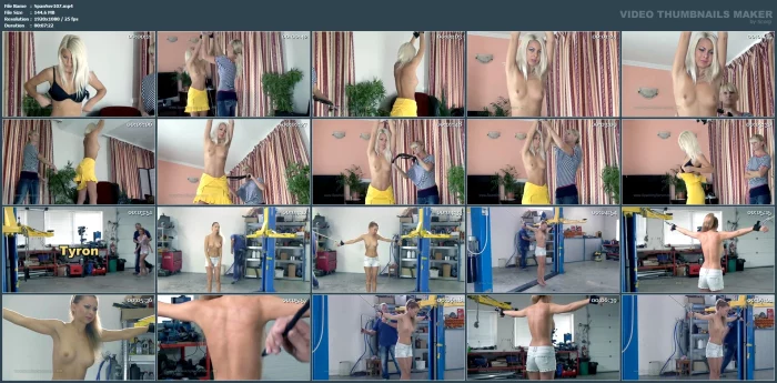 Tyron Bare Back Whip 3 - SPANKING SERVER - MP4