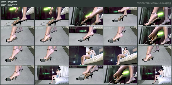 A Giantess Shoe Slave Gets To Cum - STUDIO 57429 - MP4