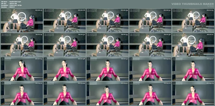 Cum For The Inspection Lady Milking Machine - STUDIO 57429 - MP4