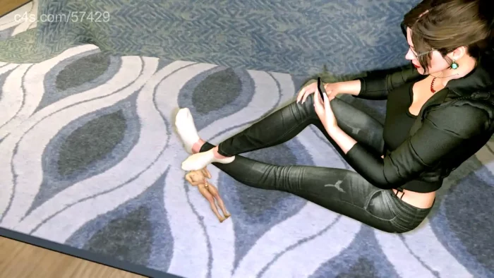 Cum For Your Giantess Feet - STUDIO 57429 - MP4