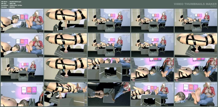 Dirty Sock Smelling Milking Machine Slave Must Smell And Cum - STUDIO 57429 - MP4