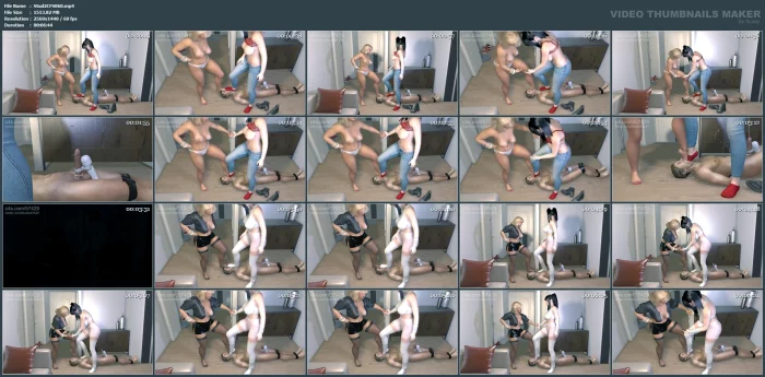 Double Foot Gagging And Made To Cum - STUDIO 57429 - MP4