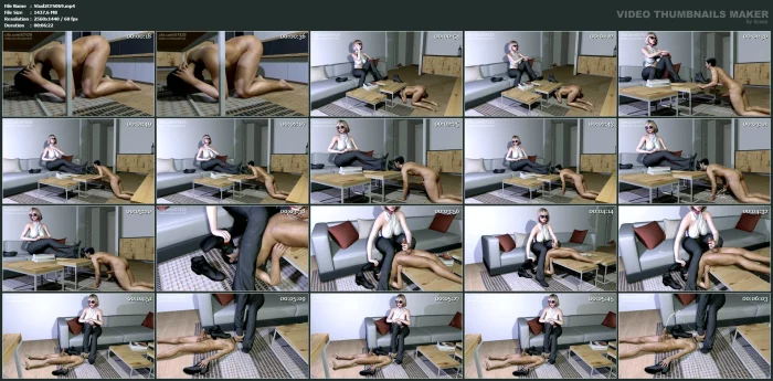 Elite Giantess Gets Her Black Socks Worshipped - STUDIO 57429 - MP4