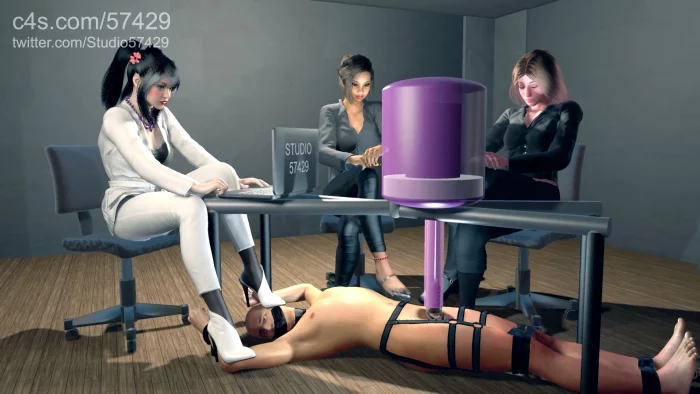 Femdom Semen Extraction Machine Demonstration Female Supremacy - STUDIO 57429 - MP4