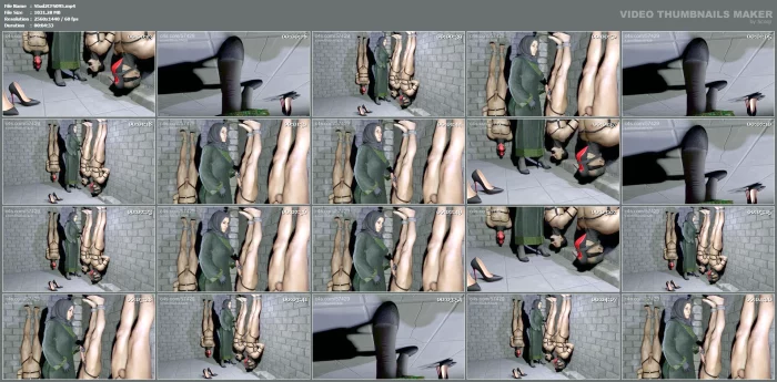 Femdom Slave Milking In Dungeon Hijab Goddess Shoe Smelling - STUDIO 57429 - MP4