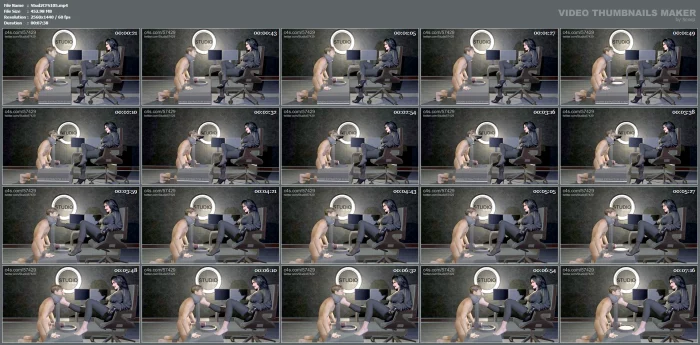 Foot Shoe Stockings Smelling Femdom Milking Machine - STUDIO 57429 - MP4