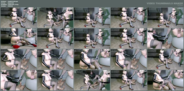 Futa Giantess Twins Blowjob And High Heel Sounding Ejaculation - STUDIO 57429 - MP4