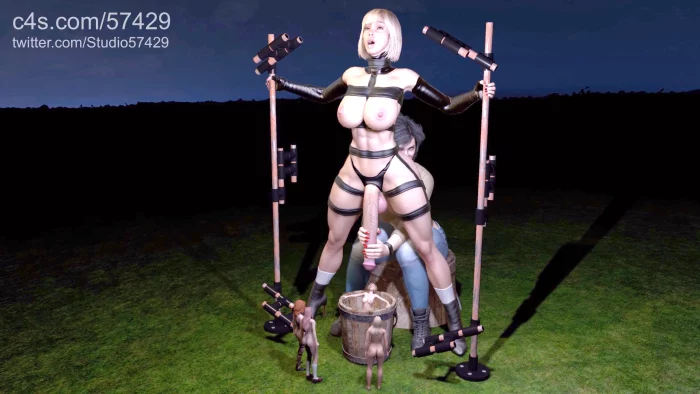 Futa With Huge Cock Milked Over Tiny Woman - STUDIO 57429 - MP4