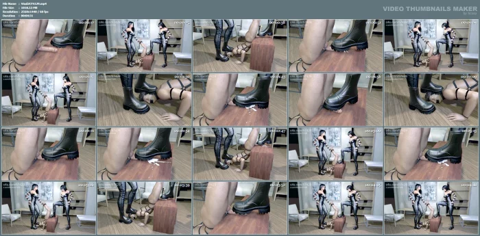 Giantess Cock Punishment Stomping Bootjob - STUDIO 57429 - MP4