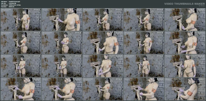 Giantess Glove Hand Domination Slave Punishment - STUDIO 57429 - MP4